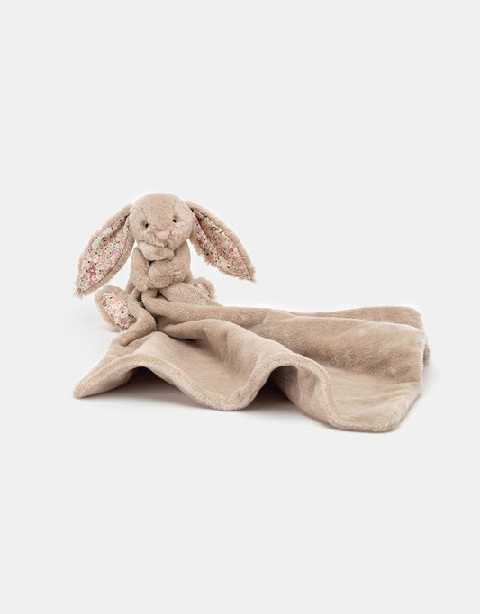 Jellycat Blossom Bunny Soother Bea Beige