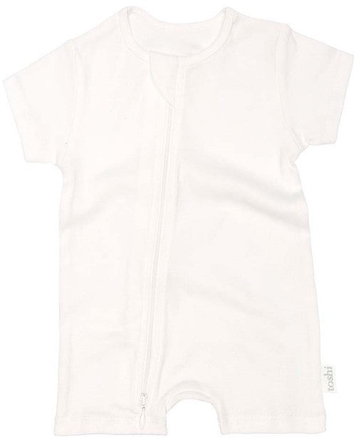 Toshi Dreamtime Organic Onesie S/S | Cream