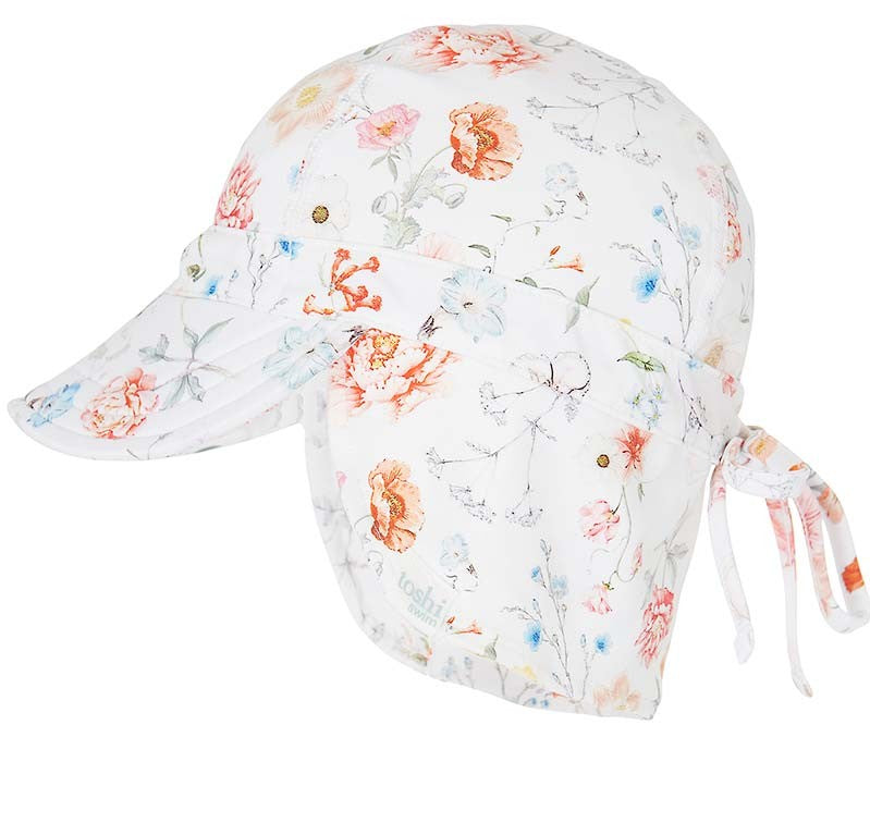 Toshi Swimwear Flap Cap | Secret Garden Lilly