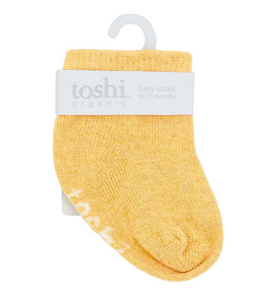 Toshi Organic Socks | Butternut