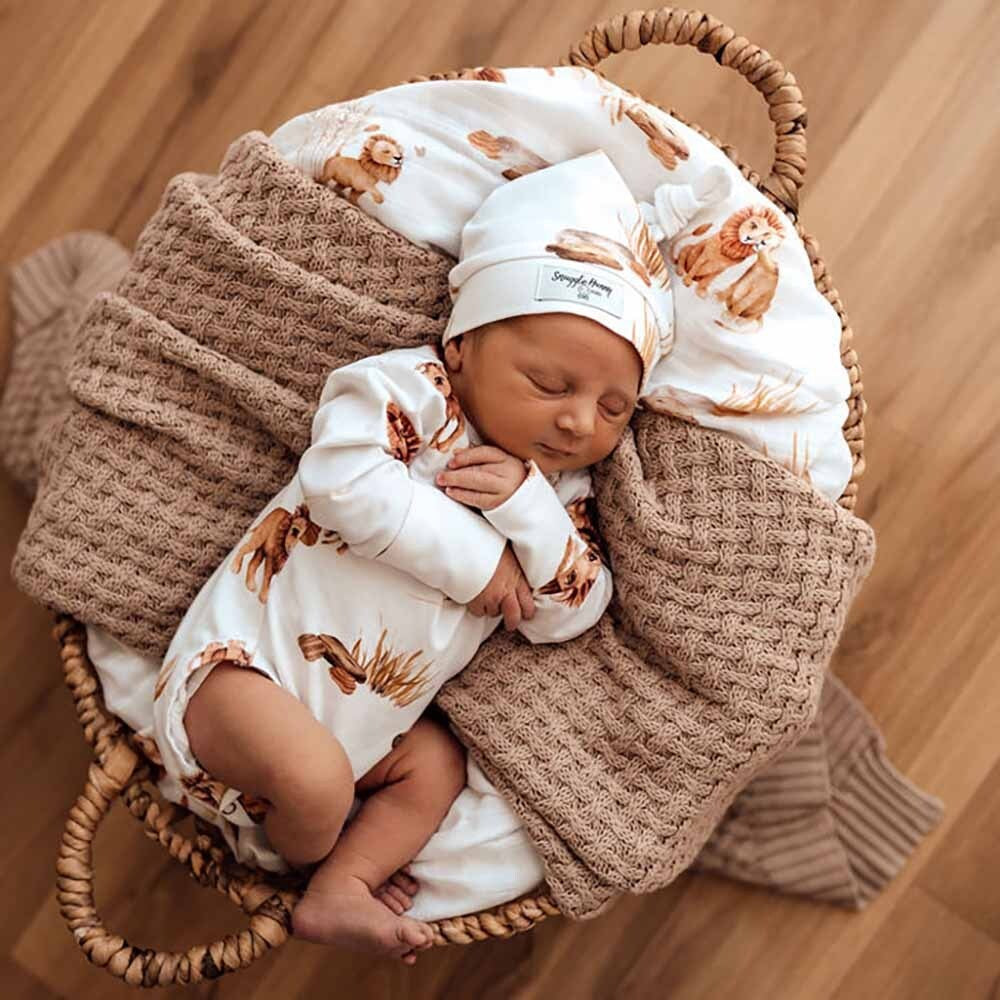 Snuggle Hunny Bodysuit | Lion