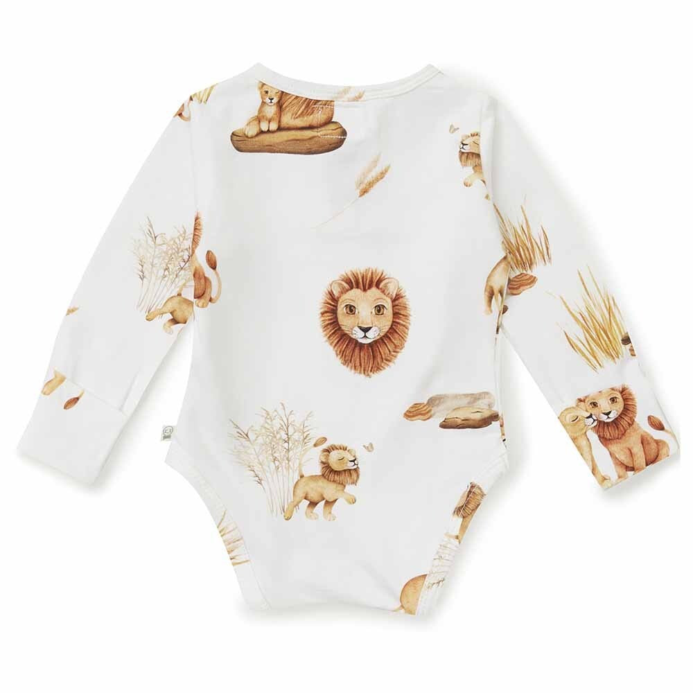 Snuggle Hunny Bodysuit | Lion