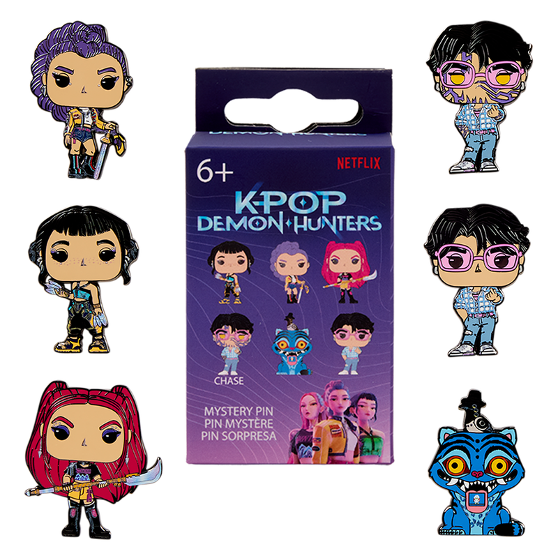 K-POP Demon Hunters Pop Vinyl and Pins have arrived at Onebaby