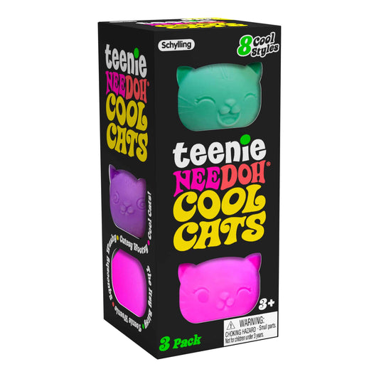NeeDoh Cool Cats Teenie 3pk