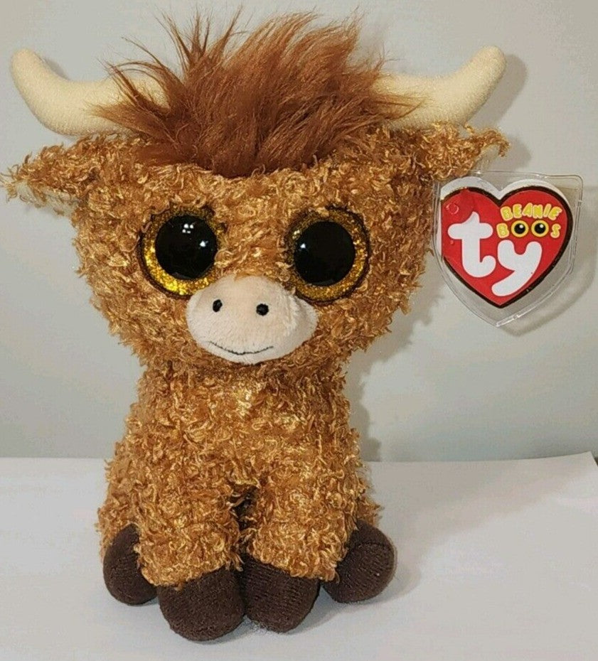 Beanie Boos Regular | Alfie the Brown Highland Cow