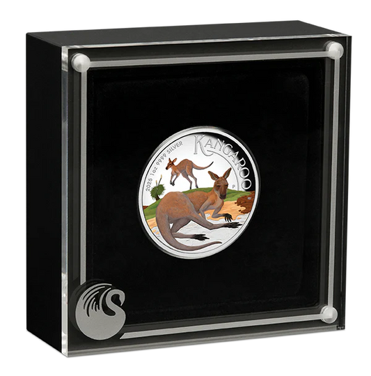 Australian Kangaroo 2025 1oz Silver Proof High Relief Coin Perth Mint