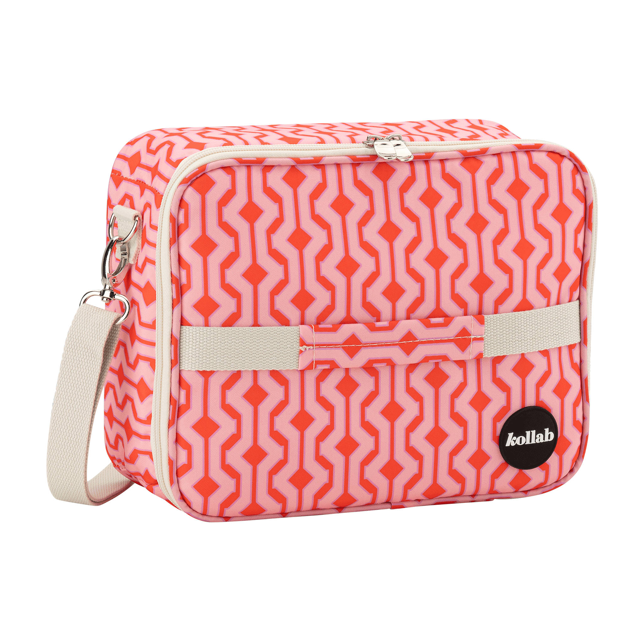 Kollab - Bento Bag Cherry Zig Zag