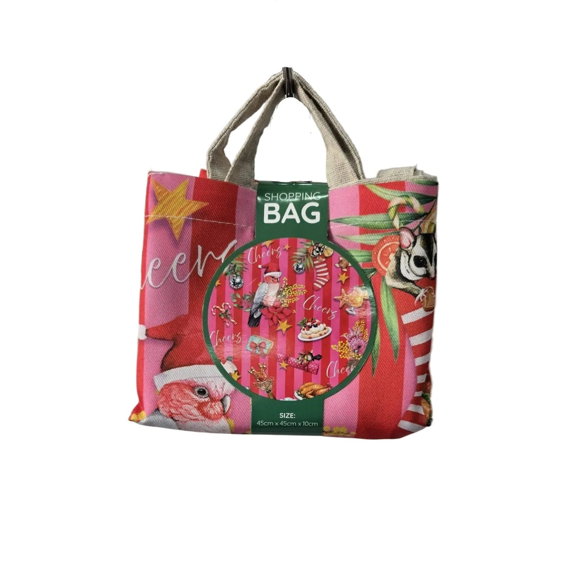 Lisa Pollock Shopping Bag | Xmas Crackers