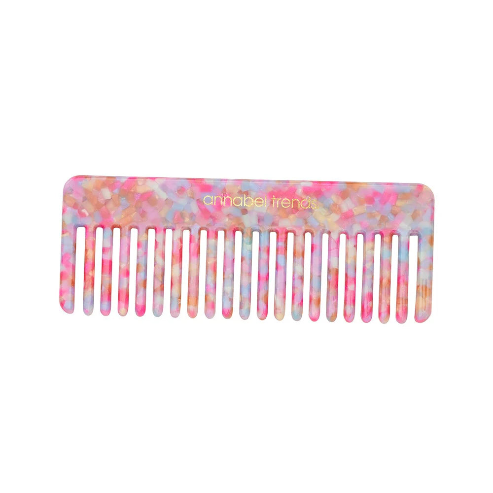 Tamed Comb Rectangle | Unicorn Confetti