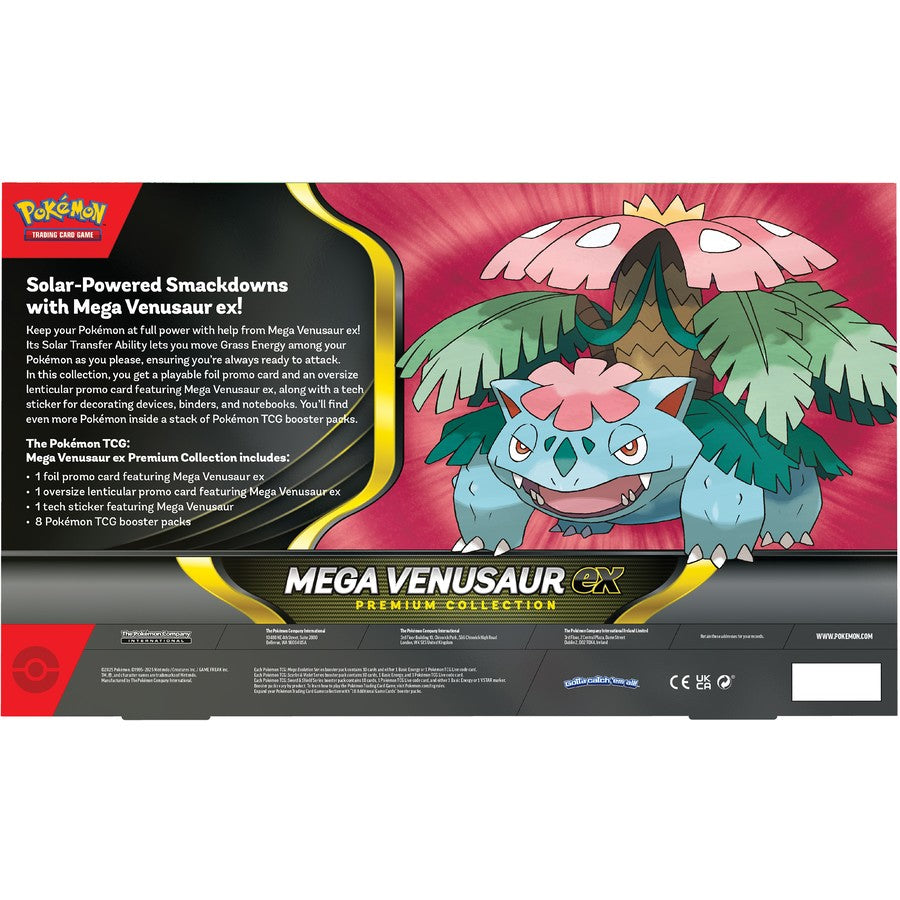 Pokemon TCG Mega Venusaur ex Premium Collection Box
