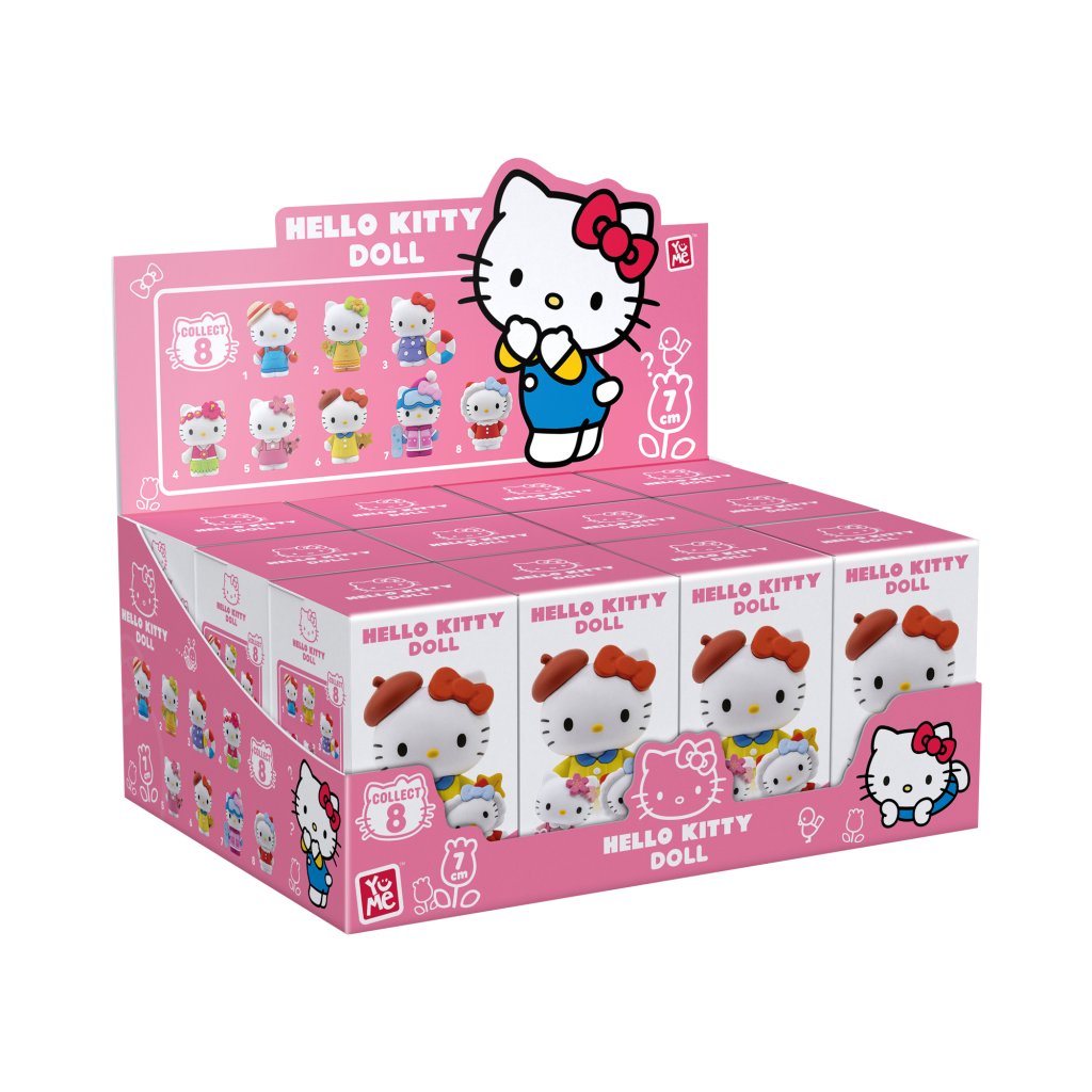 YuMe Hello Kitty Dress Up Diary 7cm Four Seasons