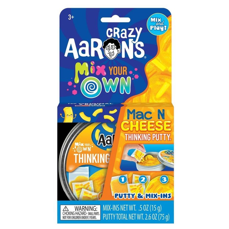 Crazy Aaron's Thinking Putty Mix Your Own | Mac N Cheese