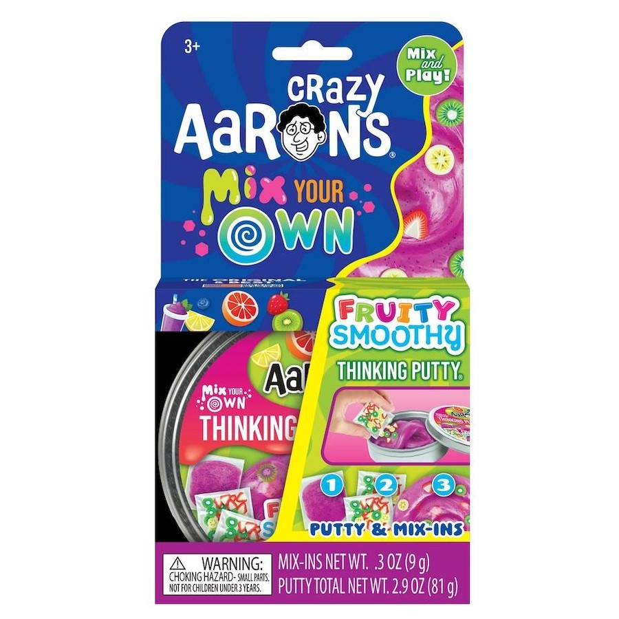 Crazy Aaron's Thinking Putty Mix Your Own | Fruity Smoothy