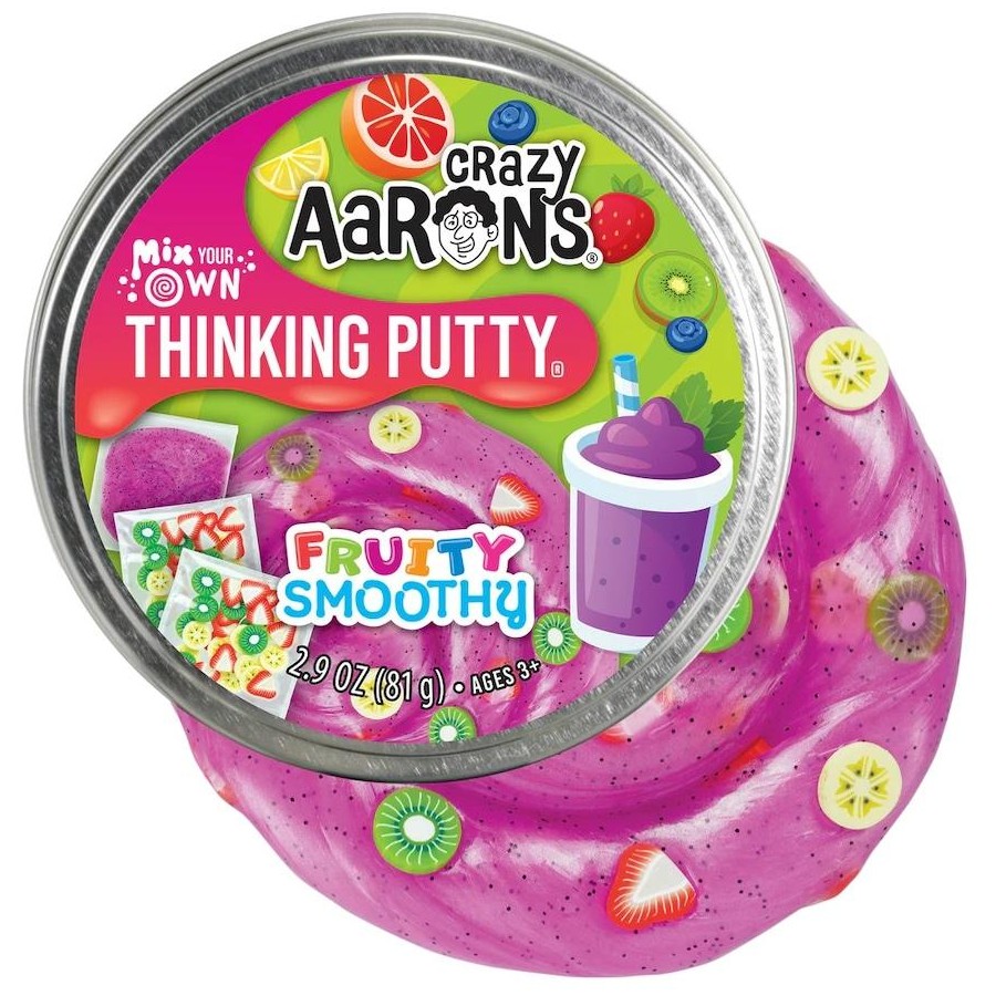 Crazy Aaron's Thinking Putty Mix Your Own | Fruity Smoothy