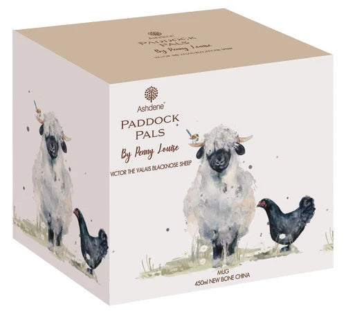 Ashdene Paddock Pals Collection Mug | Victor the Valais Blacknose Sheep