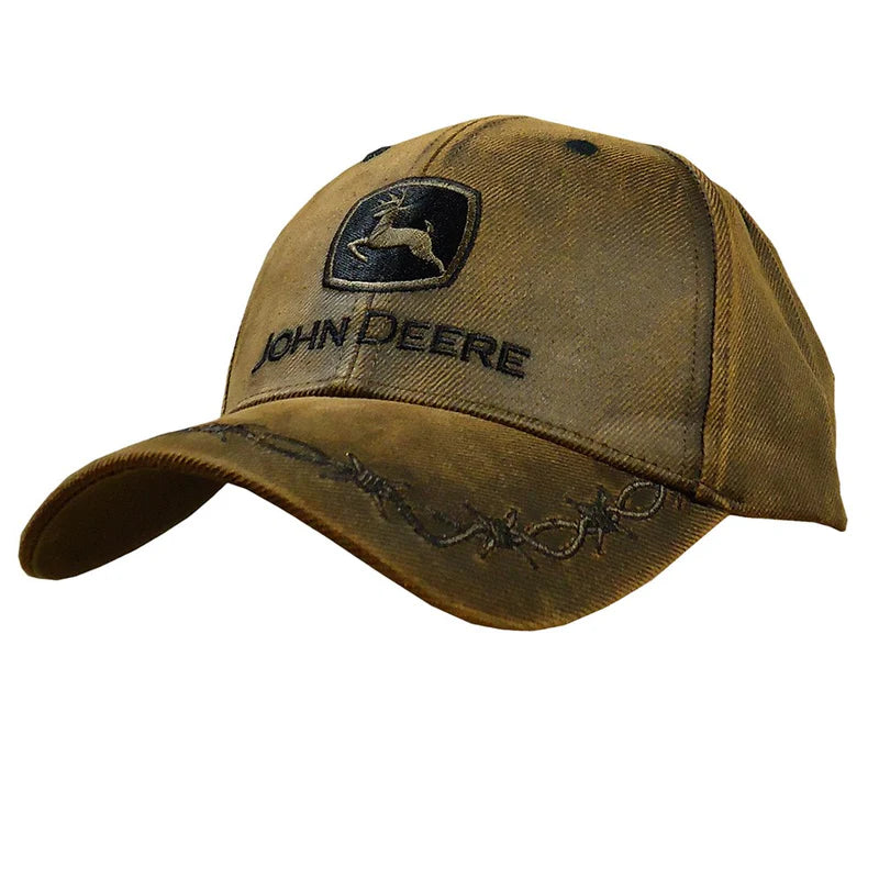 John Deere | Oilskin Cap Brown