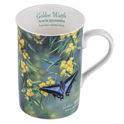 Ashdene Botanical Emblems Mug | Wattle