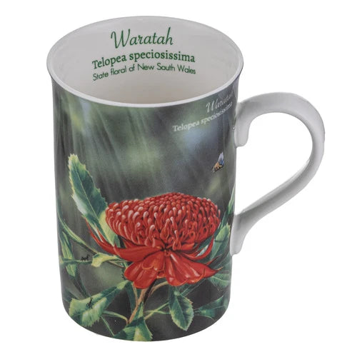 Ashdene Botanical Emblems Mug | Waratah
