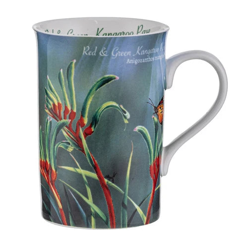 Ashdene Botanical Emblems Mug | Kangaroo Paw