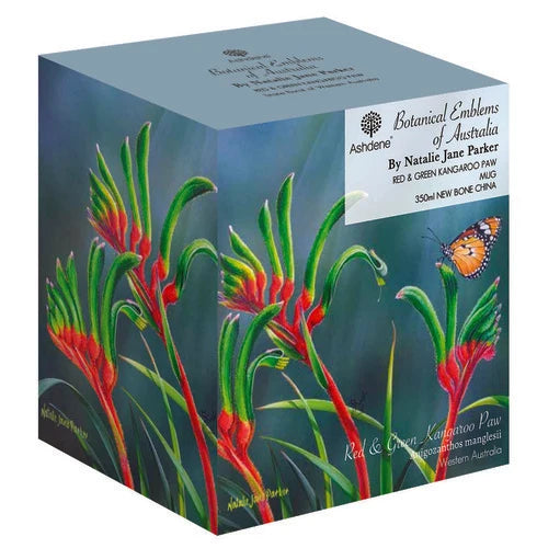 Ashdene Botanical Emblems Mug | Kangaroo Paw