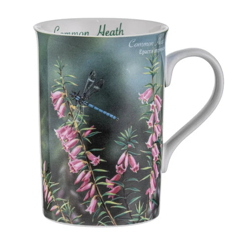 Ashdene Botanical Emblems Mug | Common Heath
