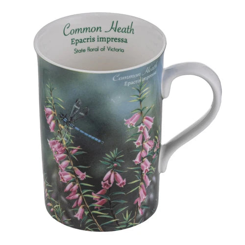 Ashdene Botanical Emblems Mug | Common Heath