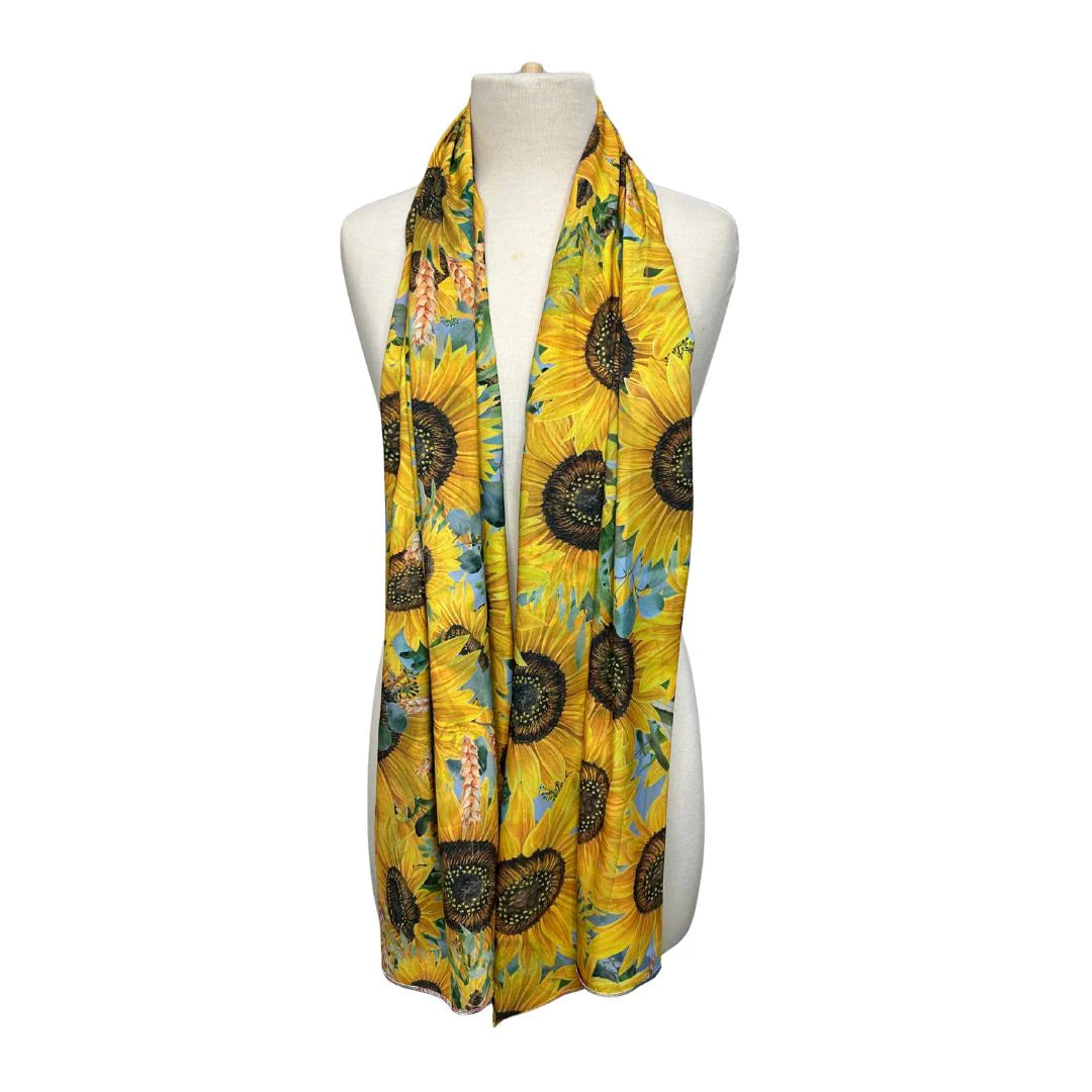 Lisa Pollock Reversible Artistry Scarf Wrap | Sunny Country