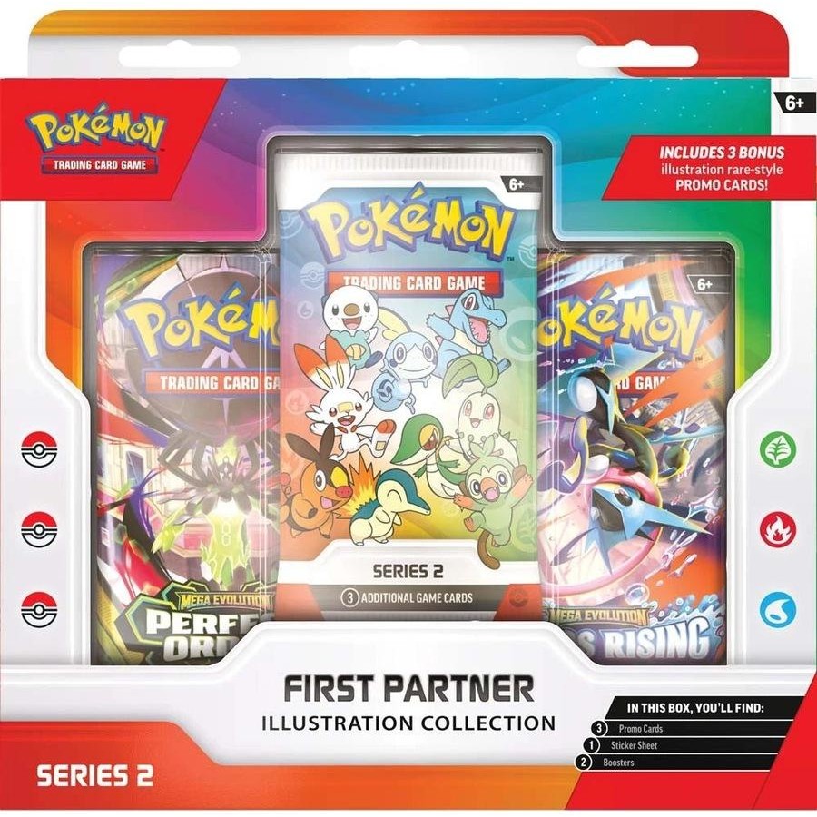 Pokemon TCG First Partner Illustration Collections Series 2