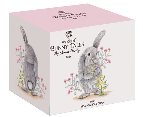 Ashdene Bunny Tales Collection Mug | Grey