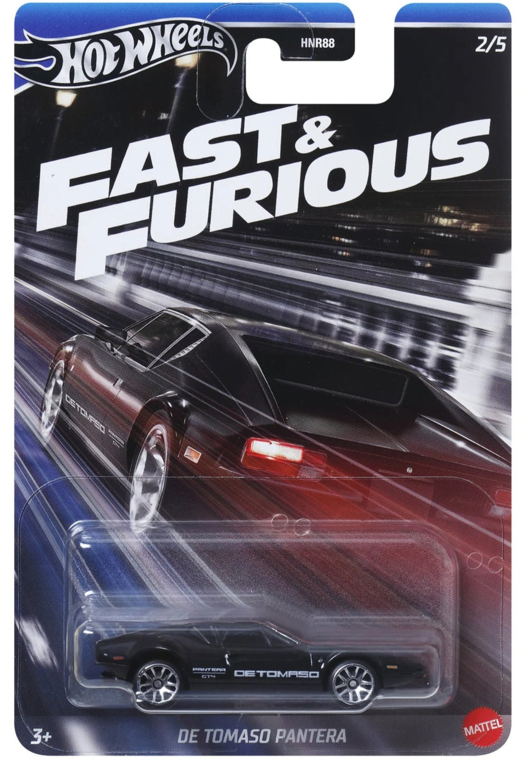 Hot Wheels Fast & Furious Car | De Tomaso Pantera