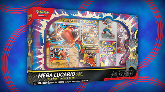 Pokemon TCG Mega Lucario ex Figure Box