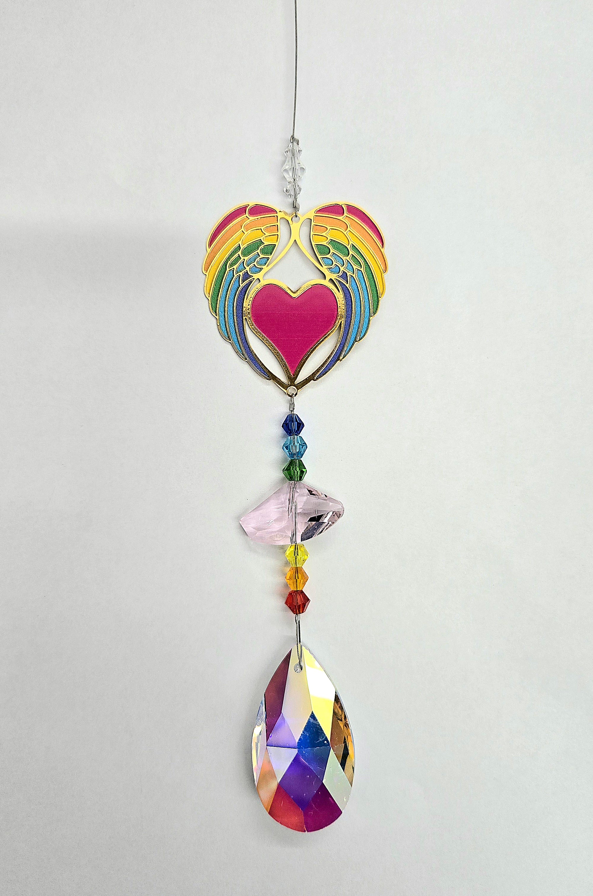 Spiritual Suncatcher | Angel Wings
