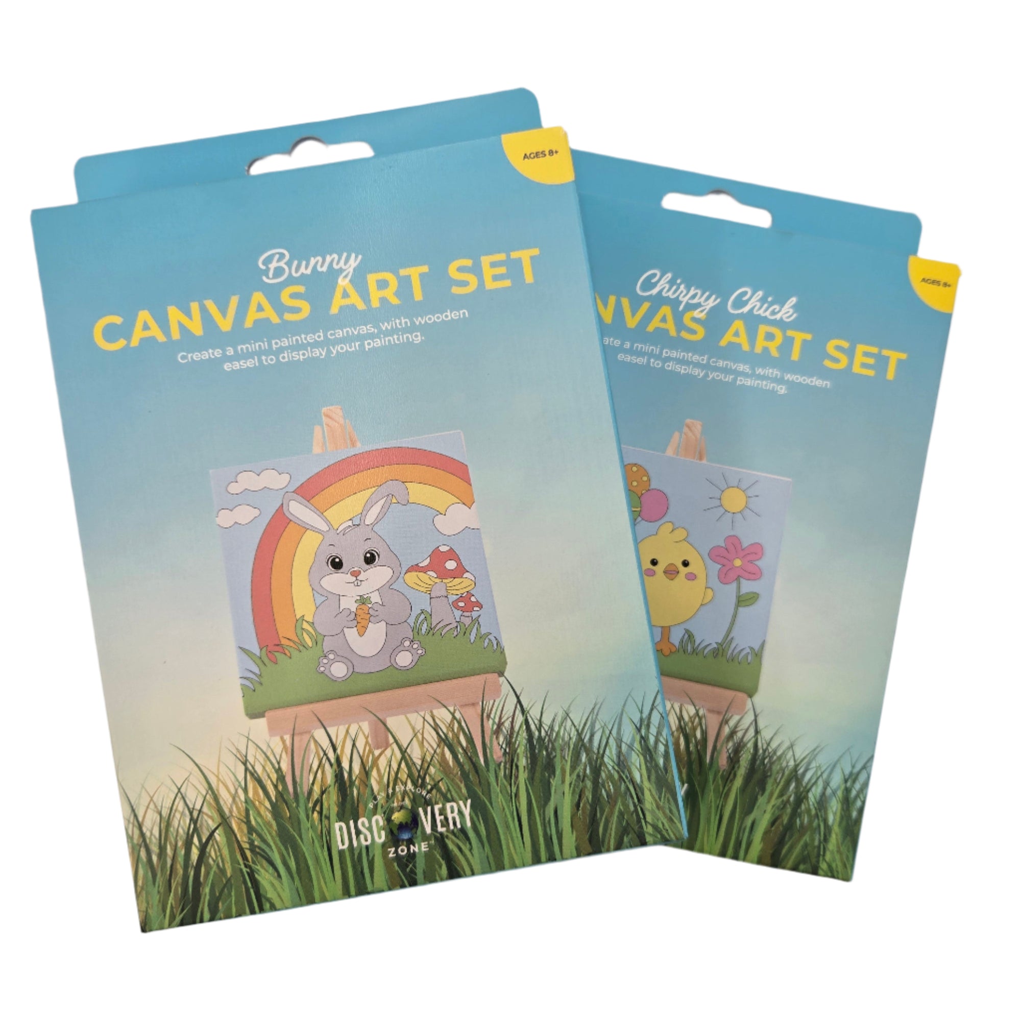 Chicks & Bunnies Canvas Art Set