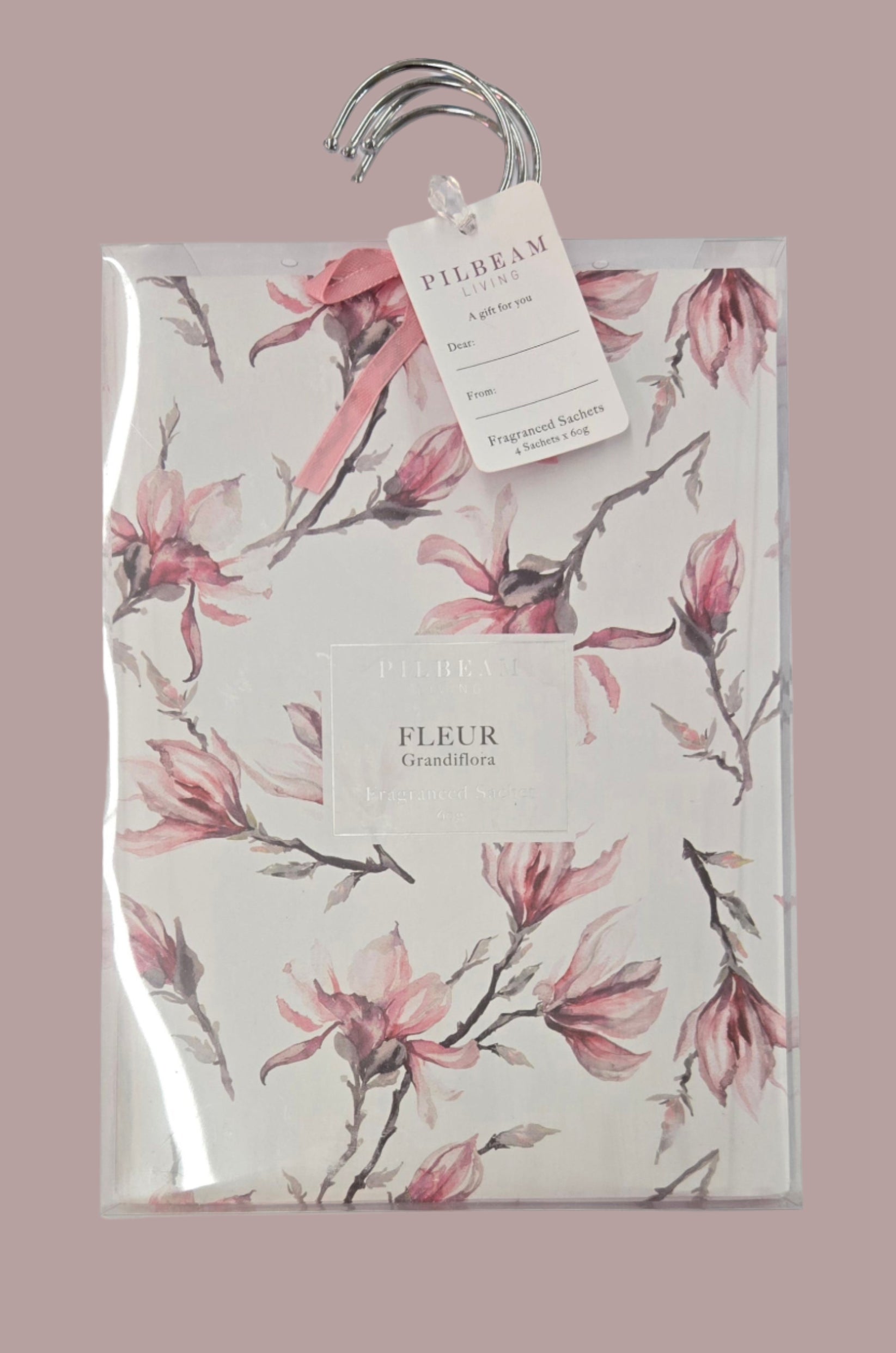 Fragranced Sachet Fleur 4pk