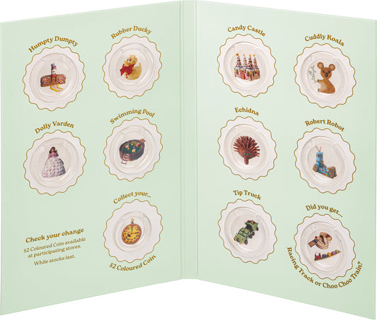 Mint Coins | AWW Birthday Cookbook 2025 $1 Ten Coin Collection
