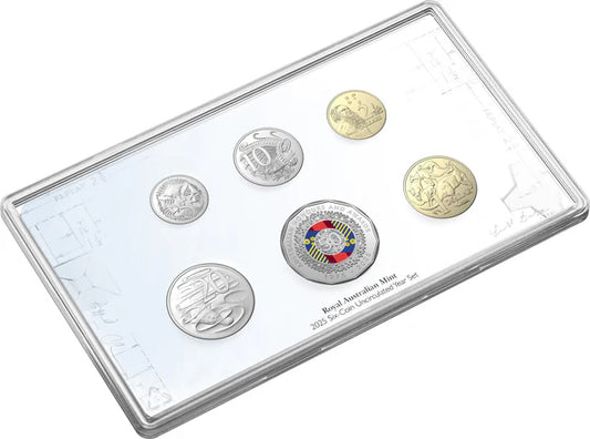Mint Coins | 50 Years of the Australian Honours System 2025 Six-Coin Coloured Uncirculated Year Set