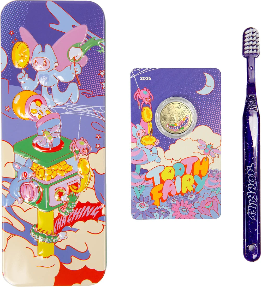 Mint Coins | 2026 Tooth Fairy $2 Uncirculated Coin and Kit