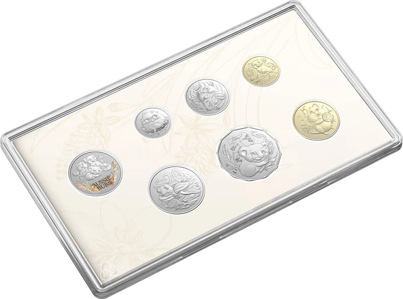 Mint Coins | 2026 Baby Coin Aussie Bubs Six Coin Coloured Uncirculated