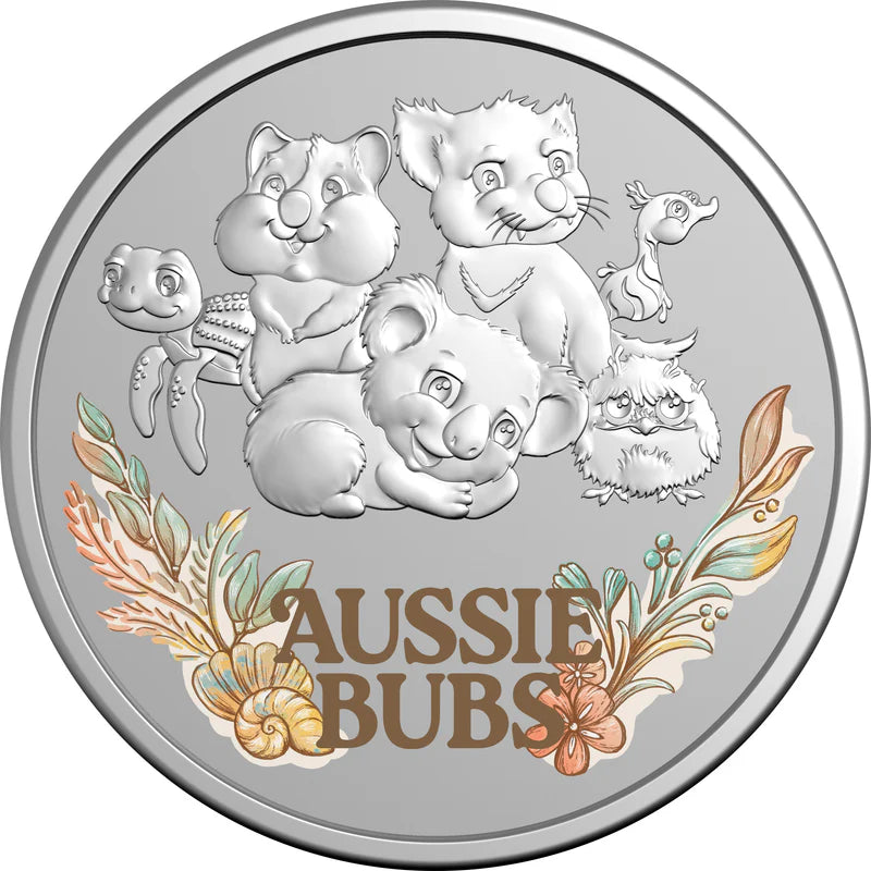 Mint Coins | 2026 Baby Coin Aussie Bubs Six Coin Coloured Uncirculated