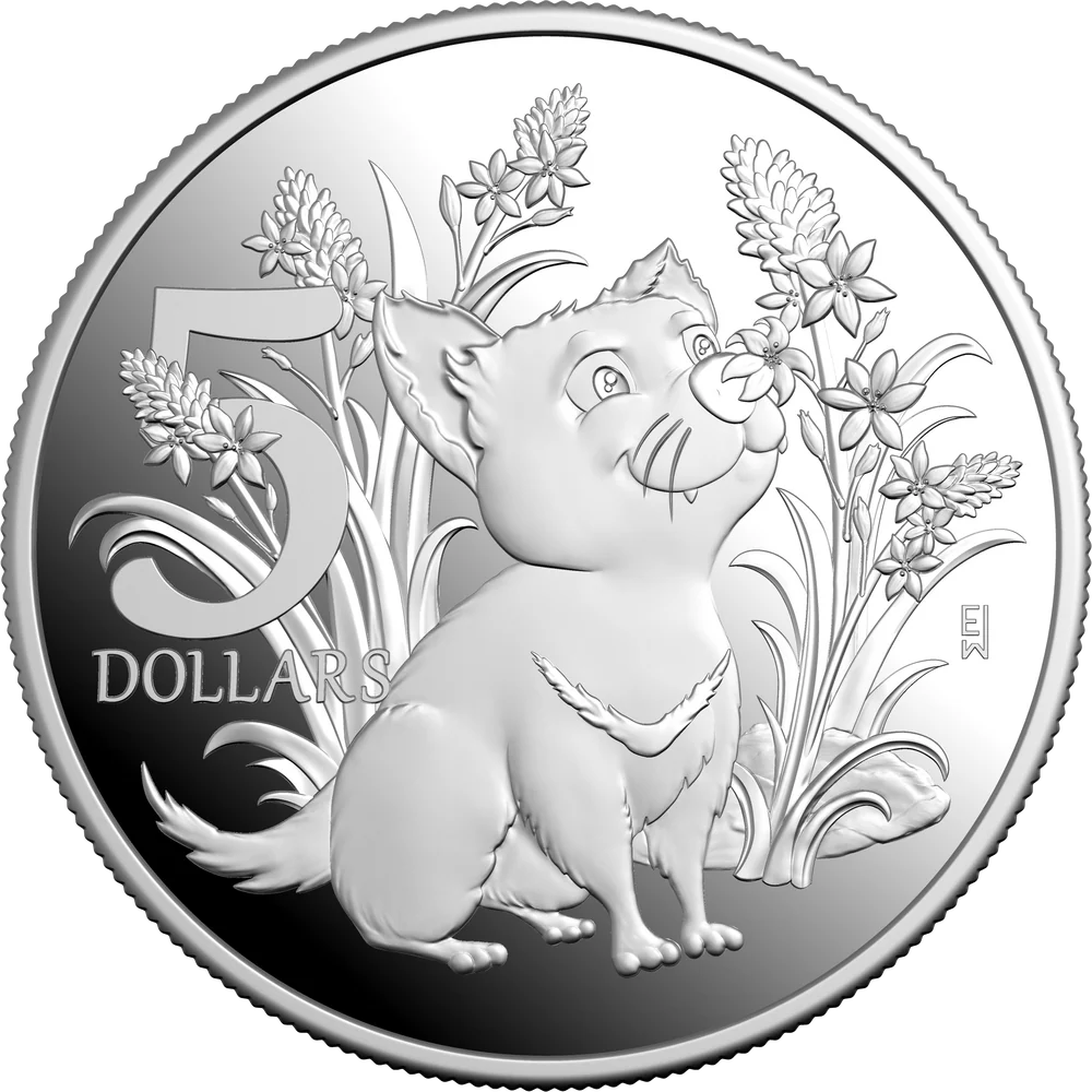 Mint Coins | 2026 $5 1oz Fine SIlver Proof Baby Coin Aussie Bubs