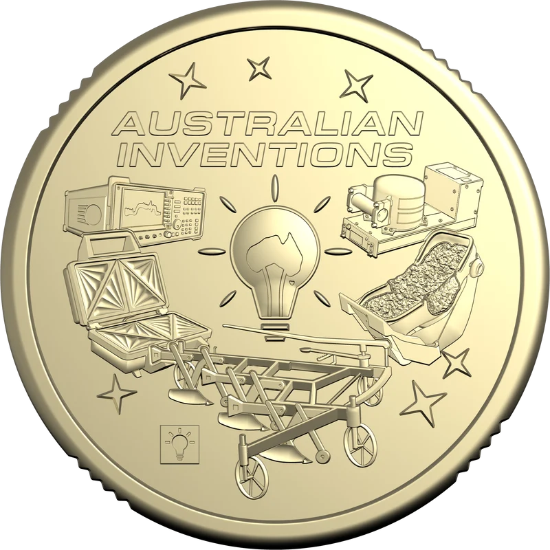 Mint Coins | Bright Ideas Aussie Inventions Seven-Coin Box Set with Privy Mark