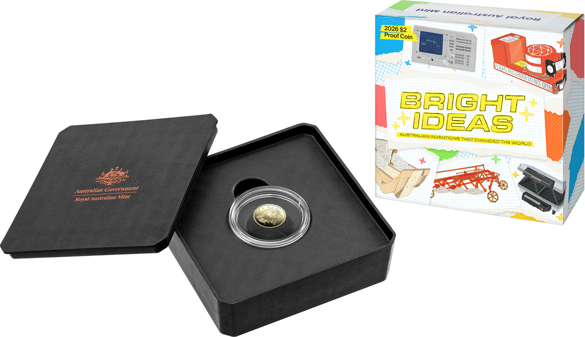 Mint Coins | Bright Ideas Aussie Inventions $2 Proof Coin
