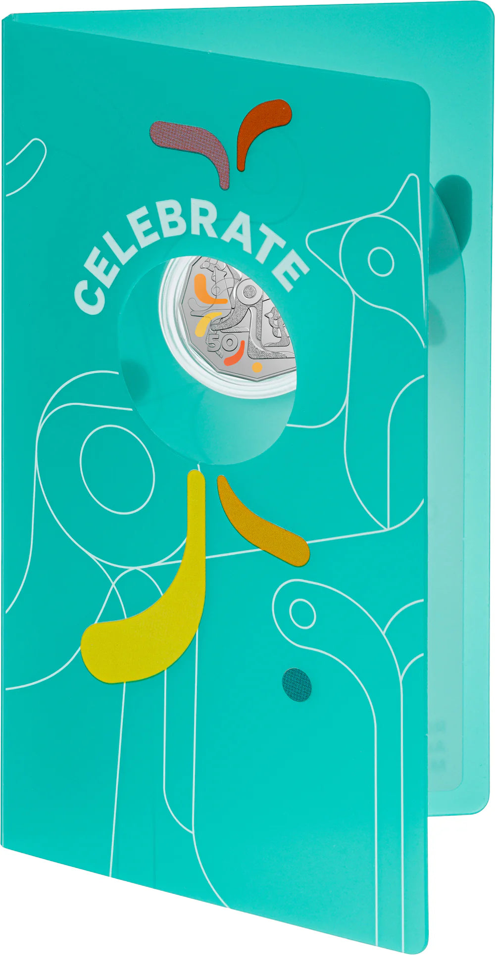 Mint Coins | 2026 Celebrations 50c Coloured Uncirculated Coin