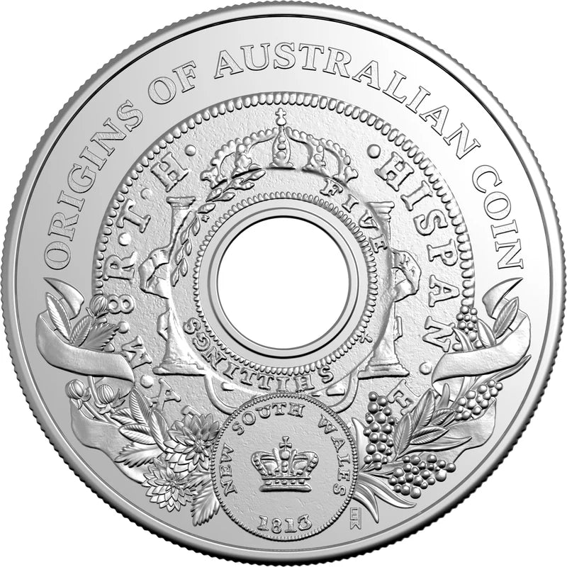 Mint Coins | 2026 Holey Dollar $1 Uncirculated Coin