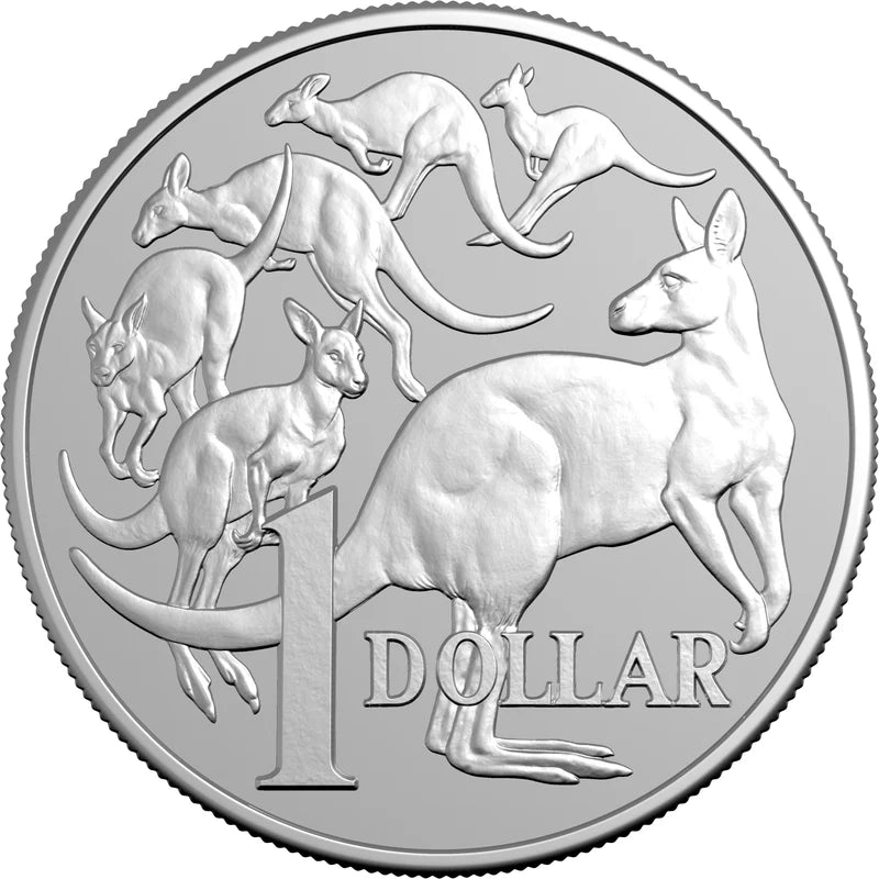 Mint Coins | Kangaroo Series 2026 $1 1oz Fine Silver Frosted Uncirculated Coin