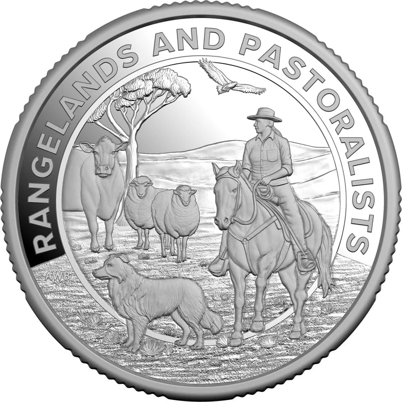 Mint Coins | Heart and Soul of Australia International Year of Rangelands and Pastoralist 2026 $1 Fine Silver Proof Card