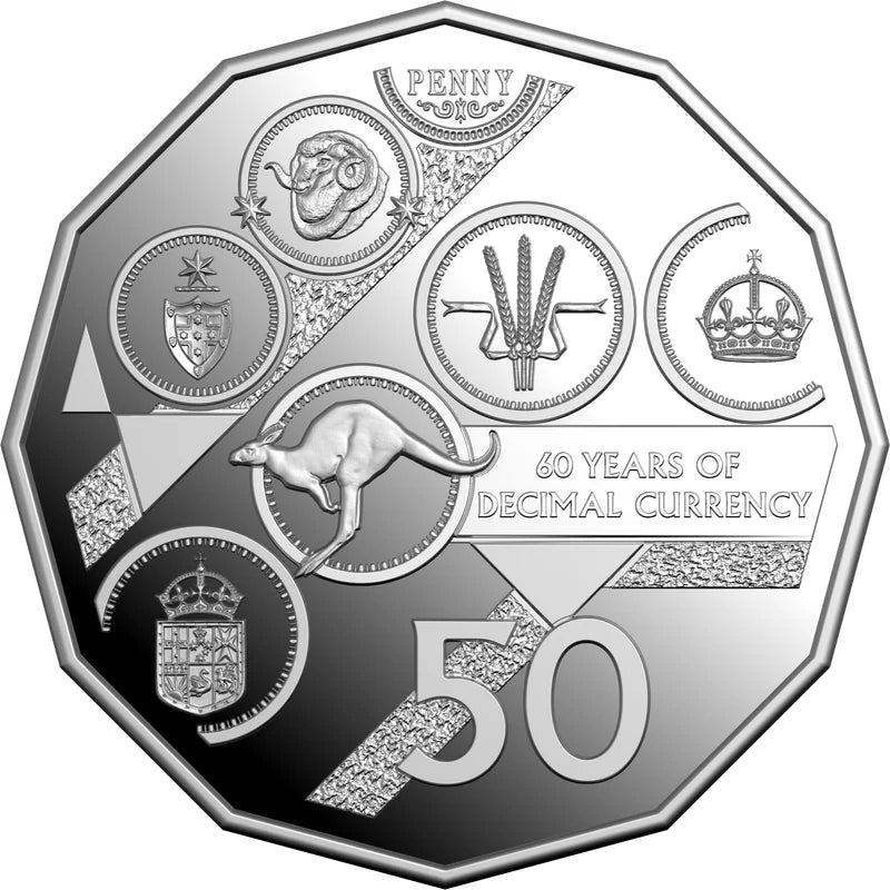 Mint Coin | Australian Decimal Currency 60th Anniversary 2026 Six Coin Uncirculated Year Set