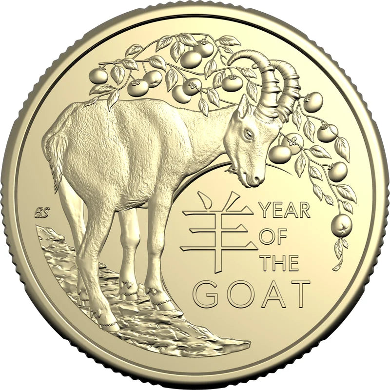 Mint Coins | 2027 Year of the Goat $1 Uncirculated Two-Coin Set