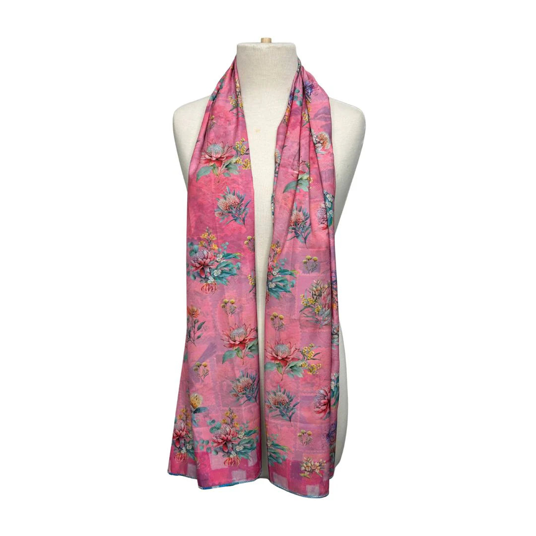 Lisa Pollock Reversible Artistry Scarf Wrap | Pretty Postage