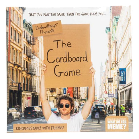 Dudewithsign Presents The Cardboard Game